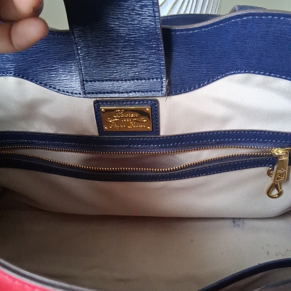 Ralph Lauren Red and Navy Women's Bag - Picture 8 of 16